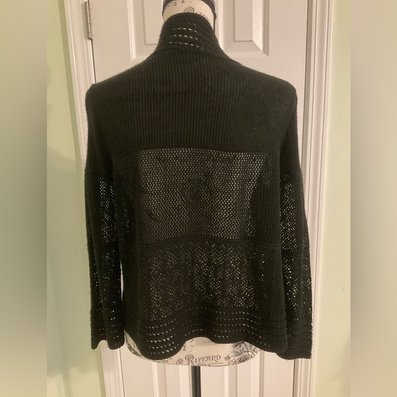Sweaterworks Black Cardigan Sweater - Picture 2 of 6